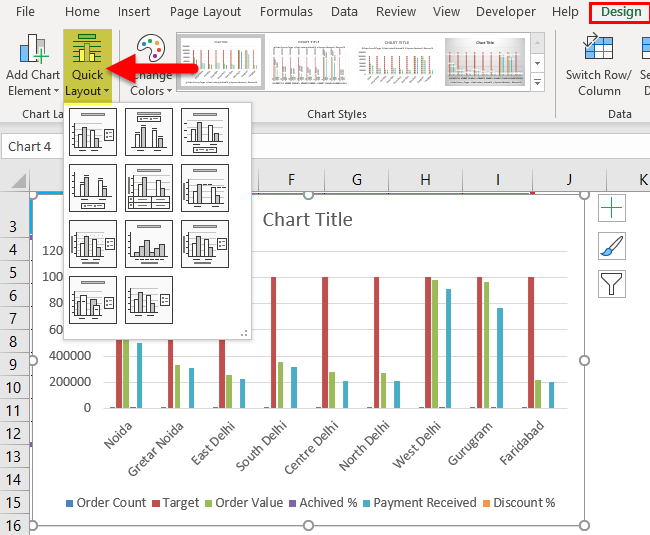 Clustered Column Chart In Excel How To Make Clustered Column Chart 