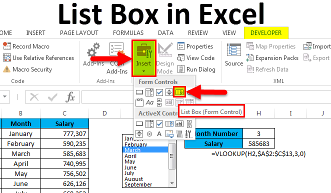 Selecting Multiple Values From List Box Using Vba In Microsoft Excel Images