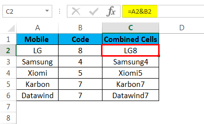 combine cells example 1.2
