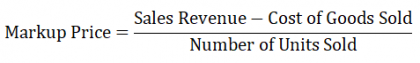 Markup Price Formula | Calculator (Excel template)