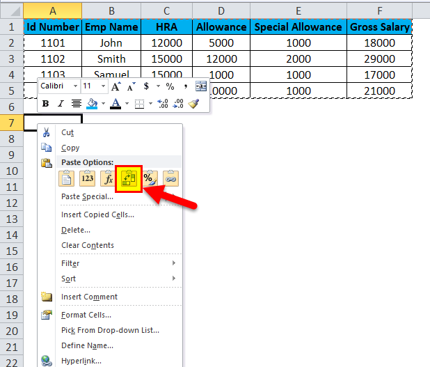 Rows To Columns In Excel Examples Convert Multiple Rows To Columns