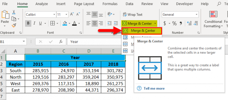 Shortcut To Merge Cells In Excel Examples How To Use Shotcut Keys 3258