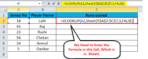 VLOOKUP From Another Sheet In Excel How To Use VLookup Function 