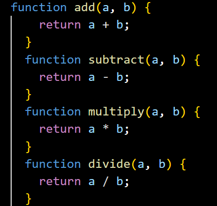 calculator’s functions