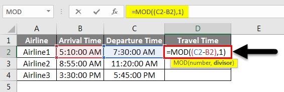 Subtract Time In Excel Excel Formula To Subtract Time Values 