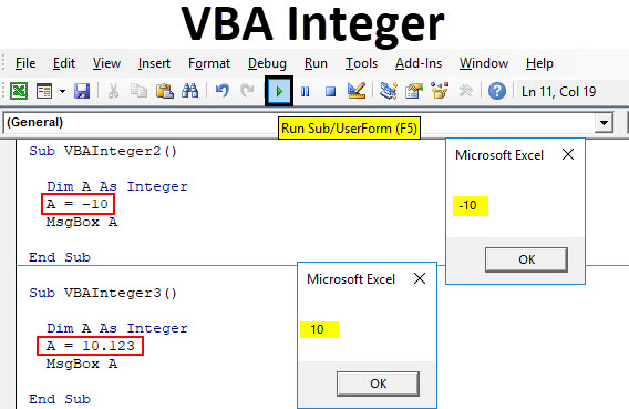 VBA Integer How To Use VBA Integer Data Type In Excel 