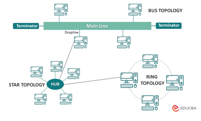 Types of Network Topology-Hybrid Topology