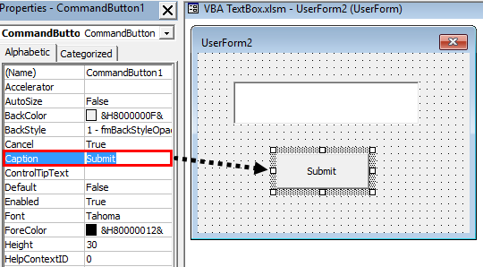 Vba Textbox Examples To Create Textbox In Excel Vba Riset