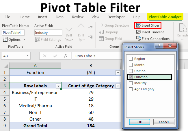 Using A Report Filter In A Pivot Table With VBA Unlock Your Excel 