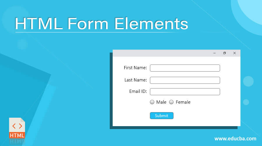 HTML Form Elements