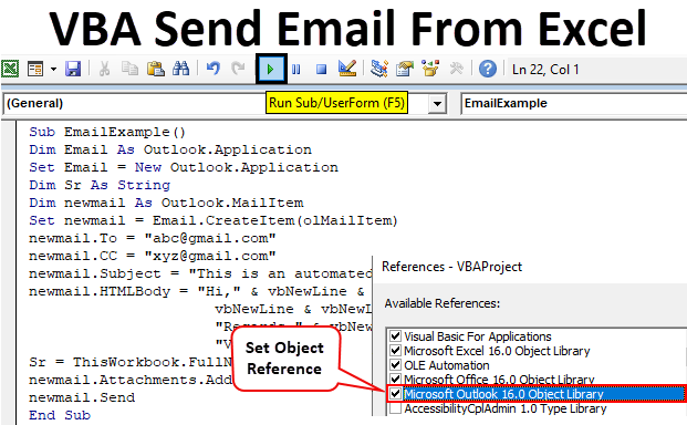 Vba Send Email From Excel How To Emails Using Vba Without Outlook 4 