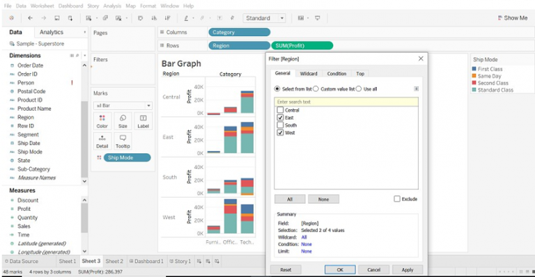 Tableau Chart Types 