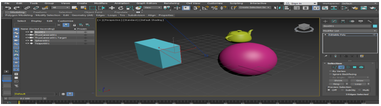 Cut Tool 3D Max short Cut