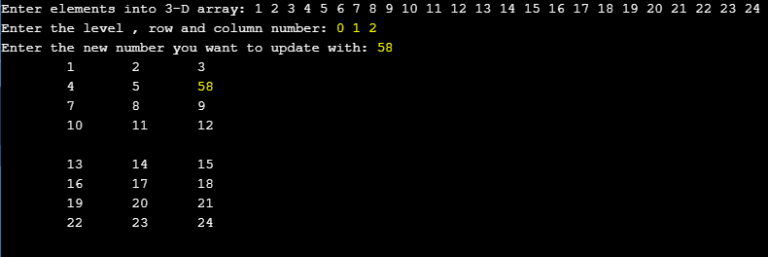 3D Arrays in C | Learn the Initializing and Eements of 3D Array