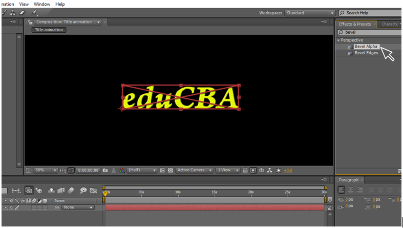 Text Animation in After Effects 6