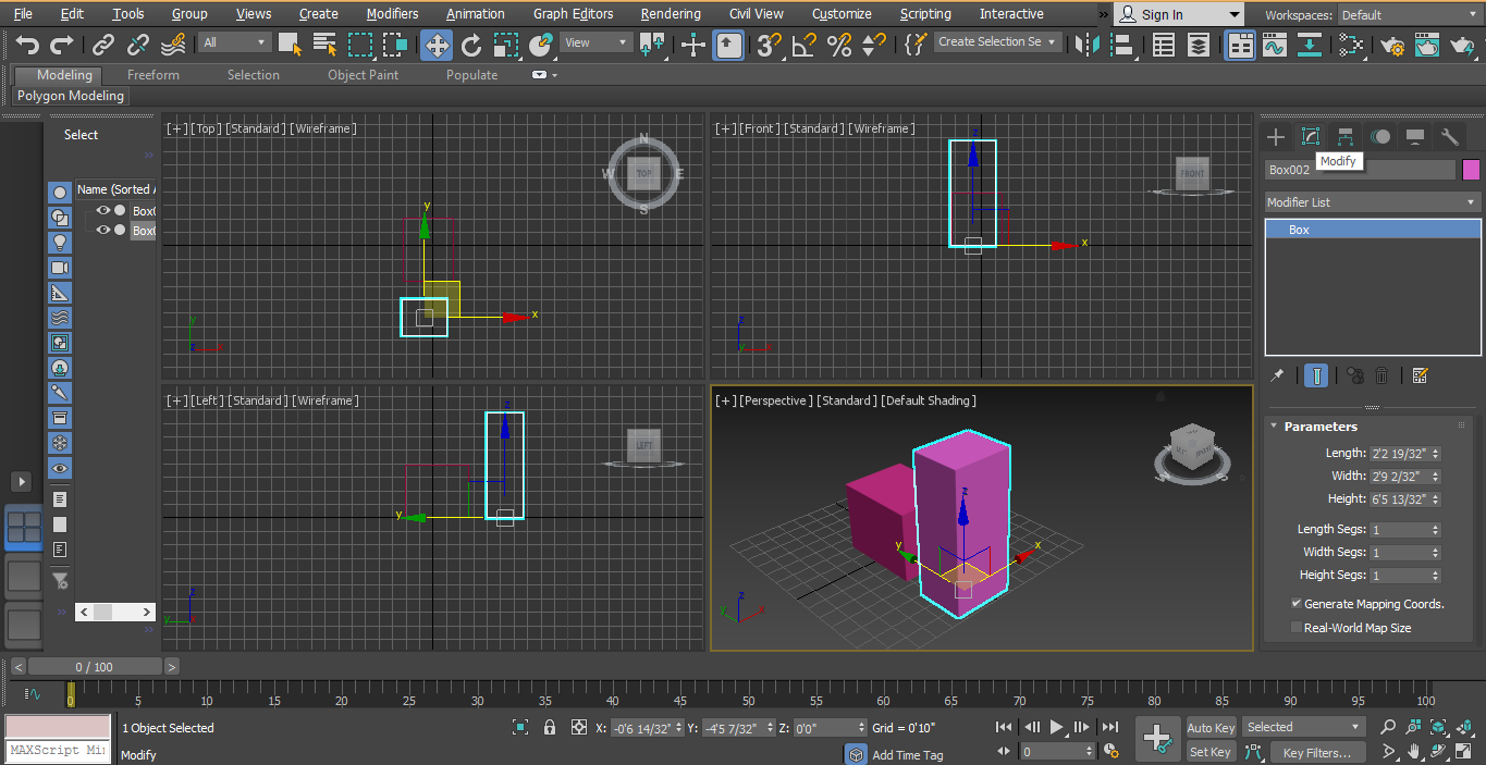 set parameter after drawing object