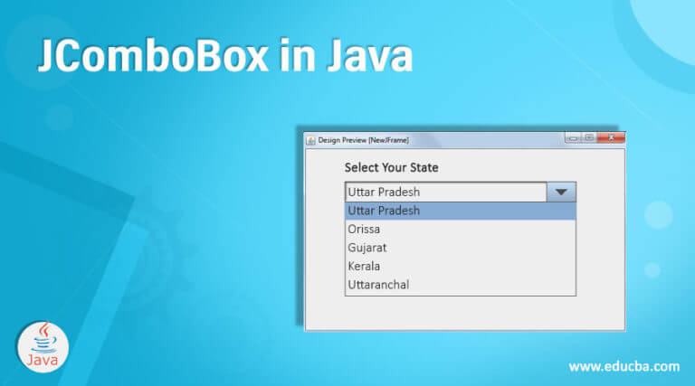 JComboBox In Java | Creation | Constructors And Methods Of JComboBox