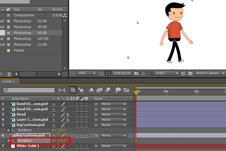 Animating Legs