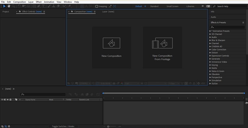 How to Use After Effects 1-4