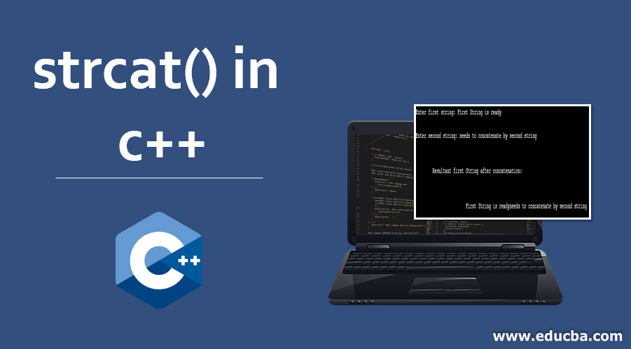 strcat() in C++