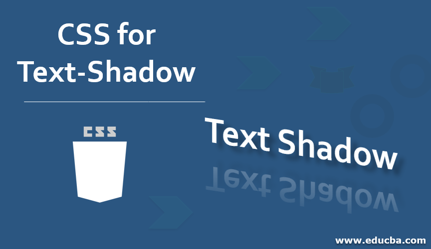 CSS for Text Shadow