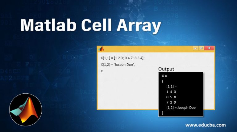 Matlab Cell Array How Cell Array Works In Matlab With Examples 