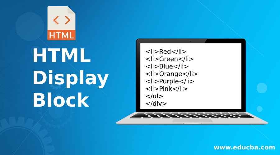 HTML Display Block How Does Block Display In HTML With Examples 