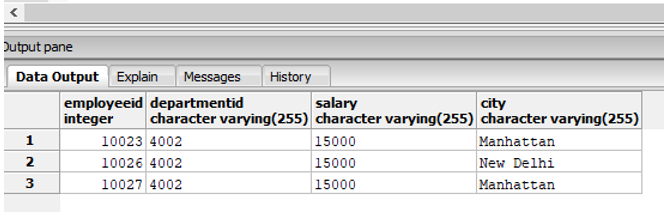 FETCH in SQL output 2