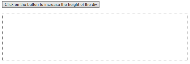 jQuery height() Example 4