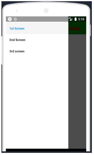 react native drawer navigation 3
