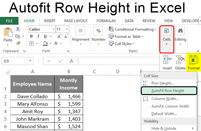 Excel Autofit Row Height To Contents Mobile Legends