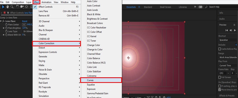 Lens Flare in After Effects - 18