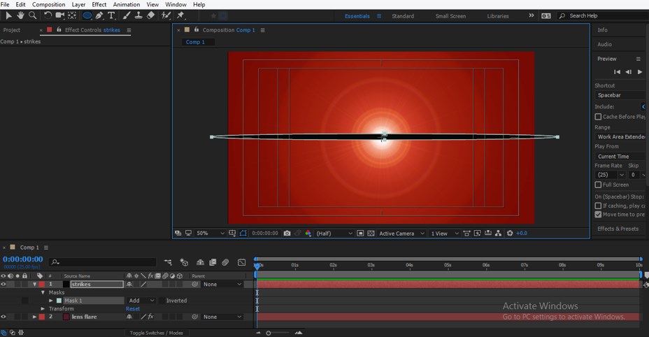 Lens Flare in After Effects - 24