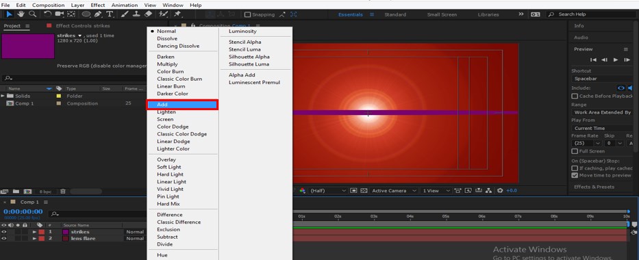 Lens Flare in After Effects - 27