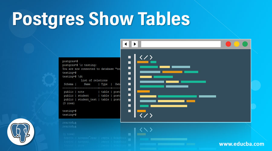 Postgres Show Tables Syntax Examples To Implement