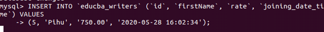 MySQL Lock Table - 6