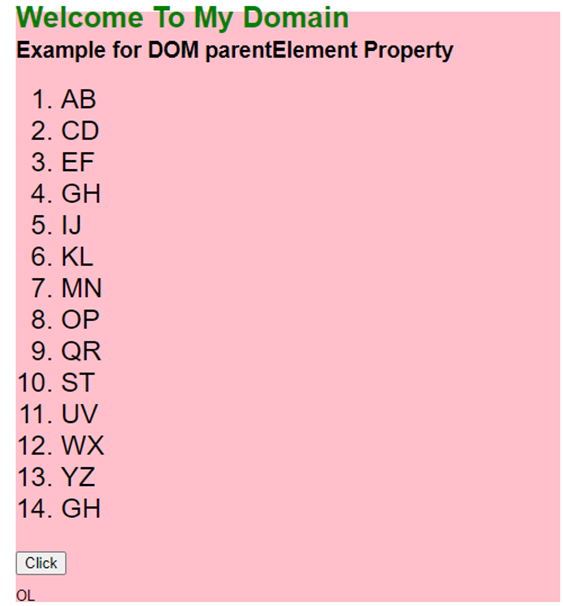 JavaScript Parent Node-1.4