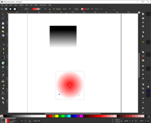 inkscape gradient multiple direction